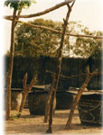 Indigo Pots